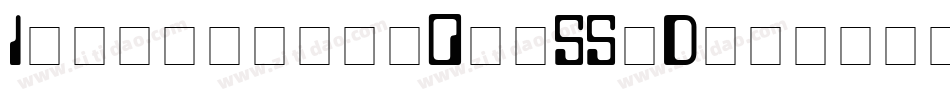 IlluminatiOneSSiDisplayCaps Medium字体转换